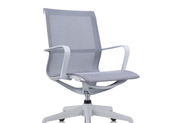 Grey bute chair